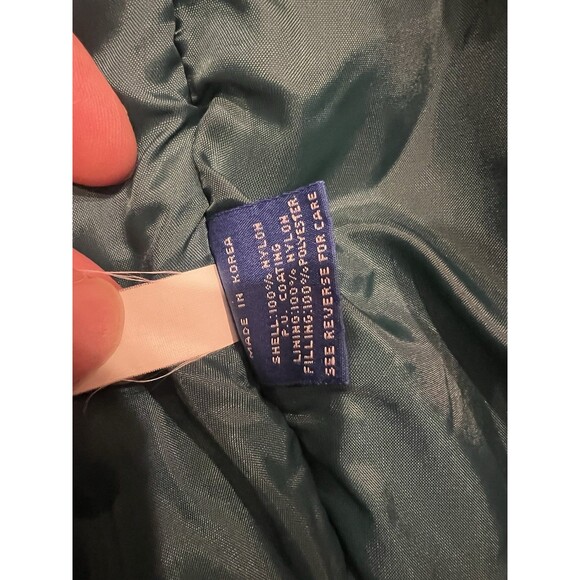 Vintage Philadelphia Eagles Jacket Mens XXL Green Starter Full Zip Coat Hooded - Picture 8 of 12